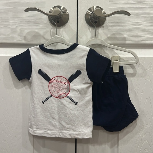 little mish Baseball Short Set - Picture 3 of 11